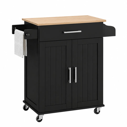 Armoire, réglable, avec tiroirs, avec portes, coloris noir, 81,5 x 40 x 88,5 cm, pour la chambre