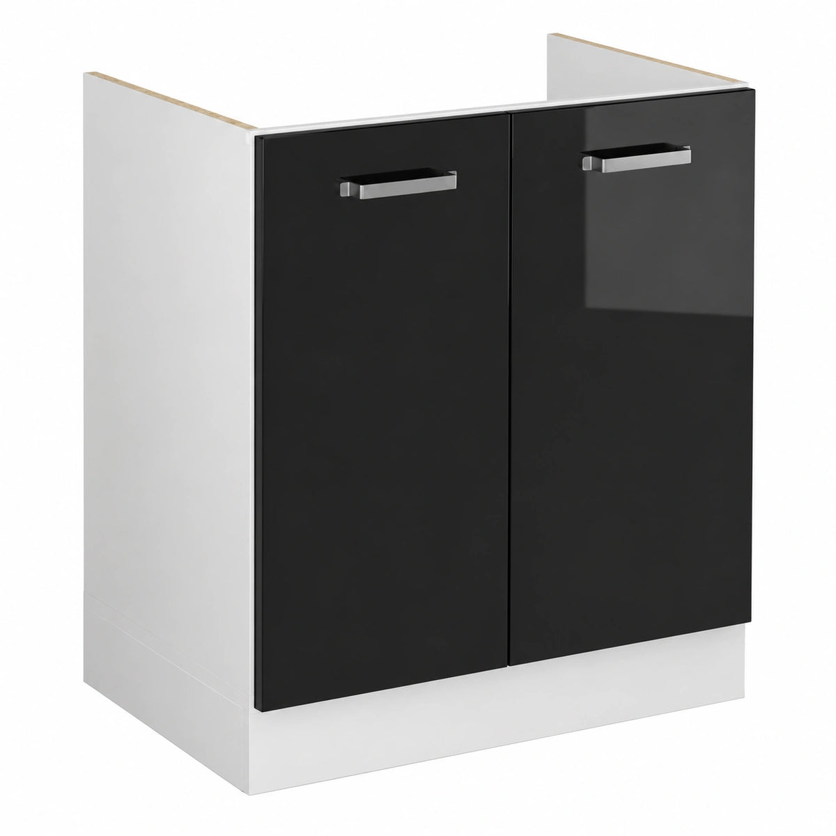 Meuble polyvalent, modulable, coloris noir, pour les espaces de vie