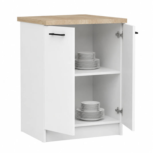 Armoire, modulable, avec rangement, avec étagères, coloris blanc, 60 x 85 x 46 cm, pour la chambre