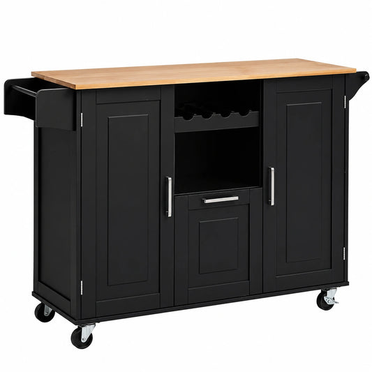 Armoire, pliable, avec portes, sur roulettes, coloris noir, 130 x 74 x 90 cm, pour la chambre
