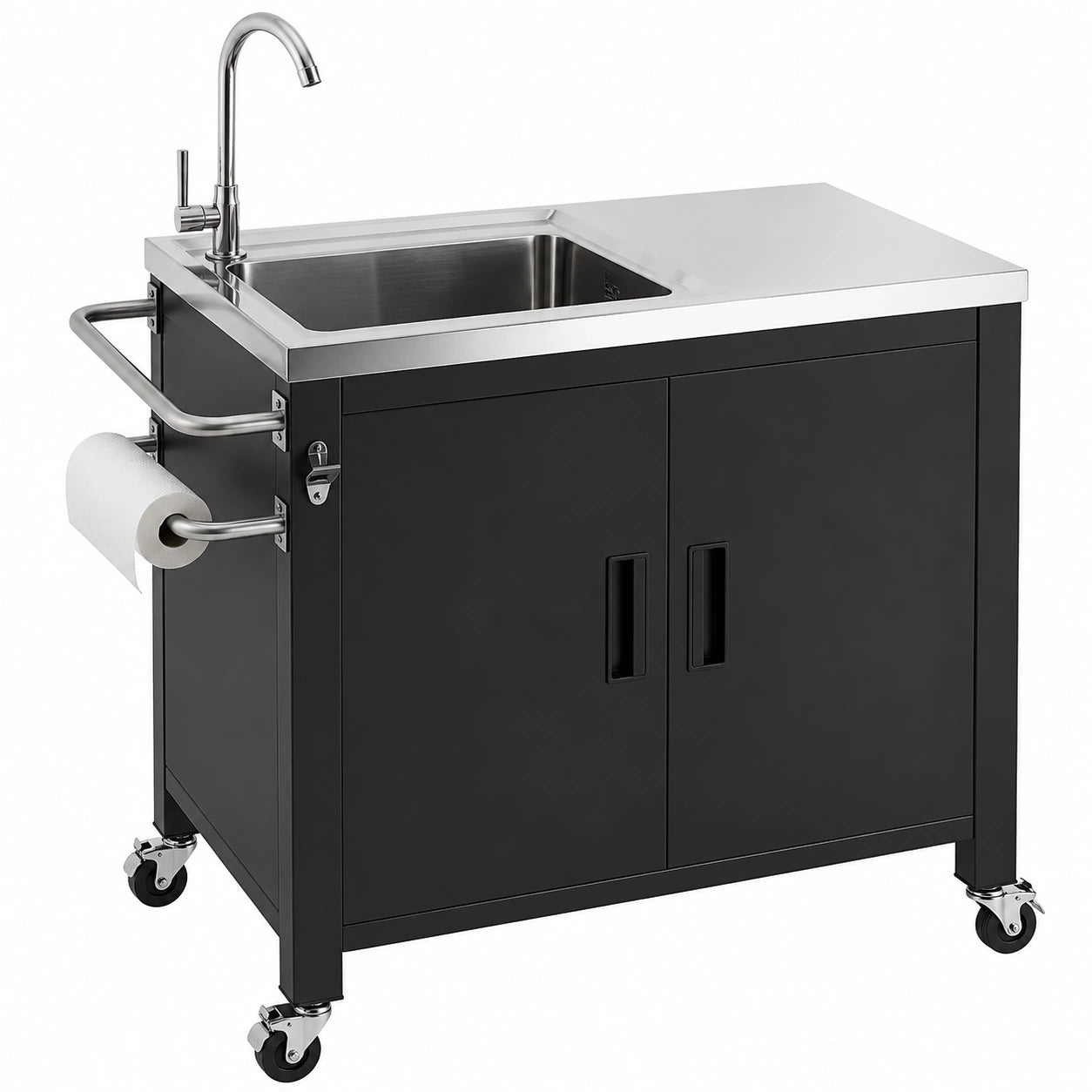 Table, en acier inoxydable, pour les espaces de vie