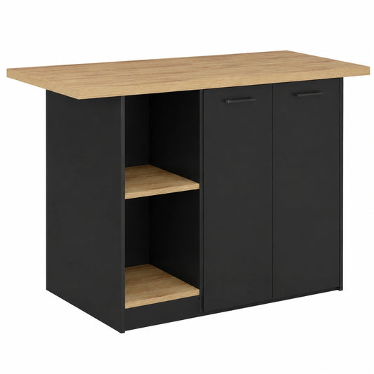 Meuble polyvalent, coloris noir, 4 places, pour les espaces de vie