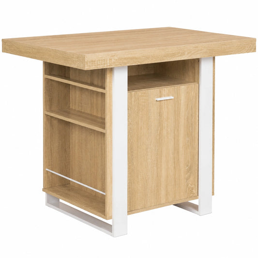 Meuble polyvalent, avec rangement, coloris blanc, pour les espaces de vie